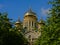 Golden domes of St Nicholas Naval Cathedral in Karosta