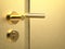 Golden door handle