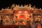 The Golden Dragon Shrine building, Chinese shrine, popular tourist attractions Pak Nam Pho City Buddhism beliefs