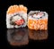 Golden dragon sushi roll