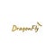 Golden Dragonfly Logo applied for the jewelry business.