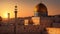 Golden Dusk Over Iconic Jerusalem