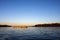 Golden Eagle Ferry Crossing the Mississippi River editorial image