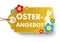 Golden Easter Offer Price Sticker