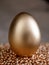 Golden egg, alien spaceship at launch