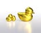 Golden eggs and gold duck