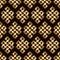 Golden endless knot background