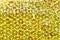 Golden fabric sparkle sequins