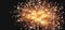 Golden Firework Spectacle Glowing Night Illustration