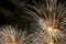 Golden fireworks for New Year 2013