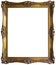 Golden Frame Cutout