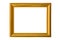 Golden frame with small pattern for image