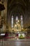 The golden front altar of the Church (Basilica) of St Peter and St Paul at Vysehrad