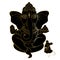 Golden Ganapati Meditation in lotus pose
