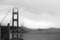 Golden Gate Bridge Blanketed by the Rolling Clouds