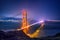 Golden Gate Bridge at night