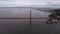 Golden Gate Bridge in San Francisco, California. Cityscape and Alcatraz Island in Background. USA. Cloudy Day 7