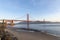 Golden gate bridge in San Francisco in dawn