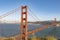 Golden gate bridge in San Francisco in dawn