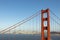 Golden gate bridge in San Francisco in dawn