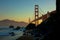 Golden Gate Bridge Silhouette