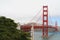 Golden Gate Bridge at summer in San Francisco