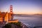 The Golden Gate Bridge at Sunrise
