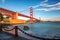 Golden Gate Bridge at sunrise, San Francisco USA