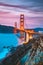 Golden Gate Bridge at twilight, San Francisco, California, USA