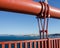 Golden Gate Bridge with view of San Francisco in the distance