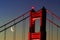 Golden Gate with Crescent Moon