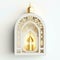 golden gate of the mosque calligraphy of mosque calligraphy ornament