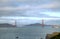 Golden Gates bridge in San Francisco bay