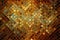 Golden glass abstract mosaic