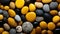Golden Gleam: The Intricate Texture of Yellow Pebbles