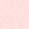 Golden glitter seamless pattern, pink background