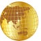 Golden globe illustration