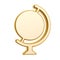 Golden globe symbol