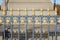 Golden and gray fence in Place de la Concorde in Paris, France