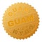 Golden GUAM Award Stamp
