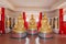 Golden Guanyin sculptures in the Kek Lok Si Temple is a Buddhist temple in Penang.