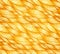 Golden hair seamless pattern