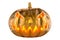 Golden Halloween Pumpkin, 3D rendering