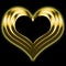 Golden heart