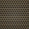 Golden hexagonal structure background