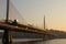 The Golden Horn Bridge in Istanbul on the sunset!