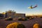 Golden hour from McCarran Airport