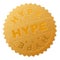 Golden HYPE Badge Stamp