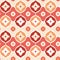 Golden ikat geometric seamless pattern background