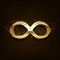 Golden Infinity Symbol